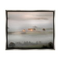 thumbnail image 4 of Stupell Industries Lone Misty Cottage Rural Fields Thick Fog Photograph Luster Gray Floating Framed Canvas Print Wall Art, Design by James Dobson, 4 of 5