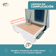 thumbnail image 5 of Arenero para Gato Cerrado Grande Antiolores - Caja de Arena Tipo Casa con Cernidor, Incluye Pala Recogedora y Tapete Alfombrilla Atrapa Arena, Plástico Resistente (Azul), 5 of 8
