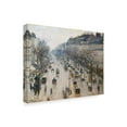 thumbnail image 2 of Trademark Fine Art 'A Winter Morning' Canvas Art by Camille Pissarro, 2 of 2