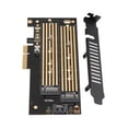 thumbnail image 4 of Tarjeta de Expansión Tarjeta Adaptadora Accesorios Informáticos con Interfaces Dobles Hugo Tarjeta adaptadora SSD NVMe NGFF, 4 of 7