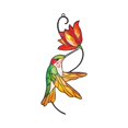 thumbnail image 1 of WIFKLSIIPG Colorful Hummingbird Metal Pendant Background Wall Decoration Metal Hanging Hummingbird Pendant Indoor and Outdoor, 1 of 6