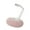 Pink, variant on Rotatable Adjustable Bed Phone Stand With Plush Pillow Mount Double Joint Arm For Eye Levels Viewing Neck Strain Relief