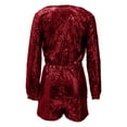 thumbnail image 4 of Pyhlmscde Women's Sequin Clubwear Romper, Rompers for Women, Overalls for Women, Two Piece Sets for Women Summer, 4 of 6