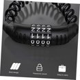 thumbnail image 2 of Password Bike Lock AntiTheft Cable Lock for Helmet and Luggage, Flexible ScratchResistant Design for Bicycles, Sports Equipment, and Travel Gear, 2 of 5