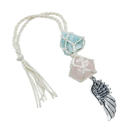 

Pink Crystal Ornaments Unique Hanging Car Pendant for Car Gift