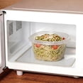 thumbnail image 6 of Mainstays Semi Durable Square 5.2cup Plastic Food Storage Container 5 Pack, Made for Family Meals for Easy Serving and Storing, 6 of 6