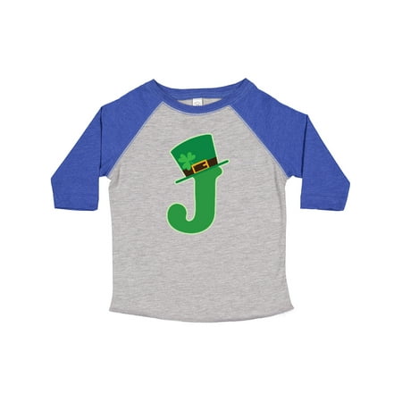 

Inktastic Irish St Patricks Day Letter J Monogram Gift Toddler Boy or Toddler Girl T-Shirt