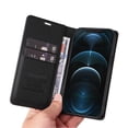 thumbnail image 2 of Funda para iPhone 12 Pro Max Estuche de Cuero PU Tipo Cartera con Ranuras para Tarjetas y Cierre Magnético, 2 of 5