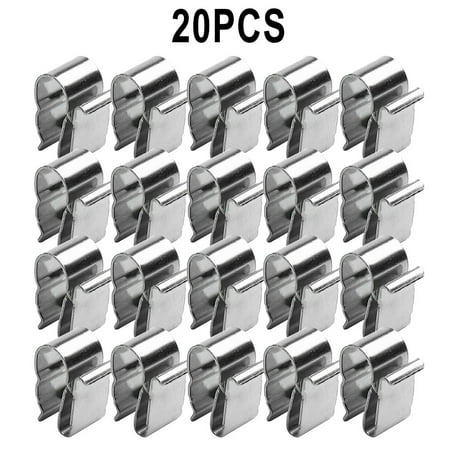 

Gerich for 2x6mm Solar Panel Wire Clips Stainless Steel Cable Clamps for PV Wiring Boat
