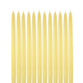 thumbnail image 4 of Beeswax Rounded Top Taper Candle - 6 Pair Bundle, 4 of 8