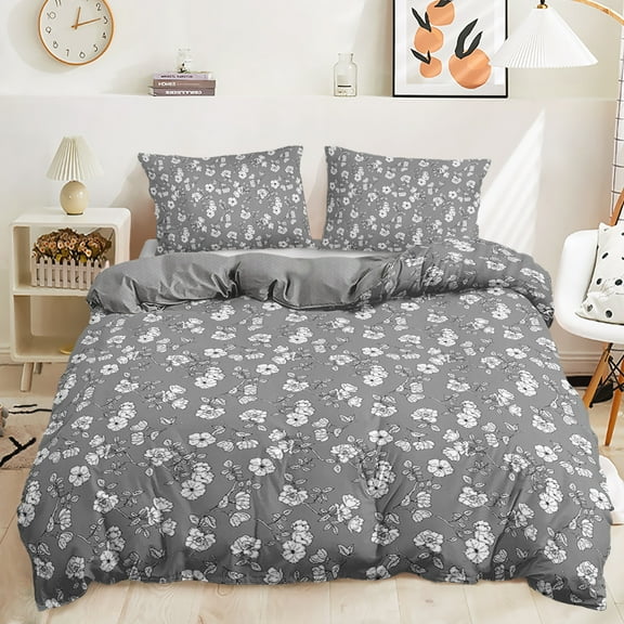 Hosima 3-piece 3D Digital Color Printed Duvet Cover Full Size Adult Children Bedroom Decorative Bedding Set,DHL030-Queen
