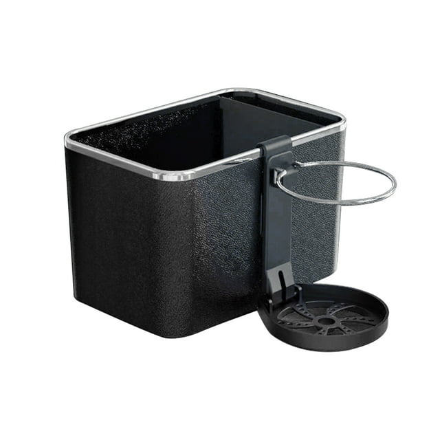 Caja Almacenamiento Multifuncional para Coche Caja Papel para Coche Soporte para Vasos (A) Portavasos Individual