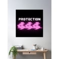 thumbnail image 2 of 444 Protection Angel Number Poster Wall Art, Modern Wall Decor For Living Room Bedroom, 24x24 UNFRAMED, 2 of 3