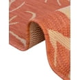 thumbnail image 7 of Unique Loom Outdoor Botanical Collection Area Rug - Branch (2' x 3' 1" Rectangle Terracotta/Beige), 7 of 7