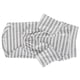 thumbnail image 5 of Camisa a rayas de algodón para mascotas, camisetas transpirables para perros, cerditos y gatos, ropa suave para cachorros, rayas blancas S, 5 of 5