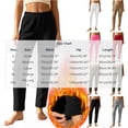 thumbnail image 3 of Kezqiaxn Sweat Pants for Womens Fashion Elastic Waist Warm Casual Trousers Womens Sweatpants Fall Winter Clothes, 3 of 7