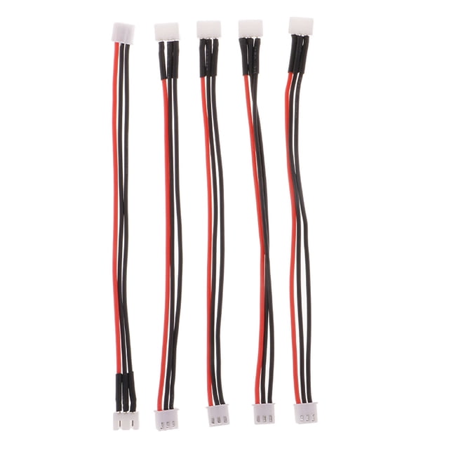 kurtrusly 15cm RC Helicopter Battery Balancer Extension Cable 2S 3S 4S 5S 6S 2S(7.4V)