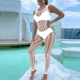 thumbnail image 4 of FhsagQ Lingerie pour Femmes Lingerie pour Femmes Vêtements de Nuit Tenue de Nuit Justaucorps Bas Justaucorps Lingerie Transparente Ensembles de Lingerie pour Femmes avec Bas-Collants Lingerie pour Femmes Robe Blanc Taille Unique, 4 of 6
