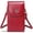 A-wine Red-01, variant on Satoshi Vegan Leather Small Crossbody Bags for Women – RFID-Blocking Phone Wallet Purse,A-black-01,1