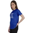 thumbnail image 4 of Inkmeso Women Quote Top I'm Not With Stupid Anymore Graphic Print Tee T-Shirt, 4 of 9