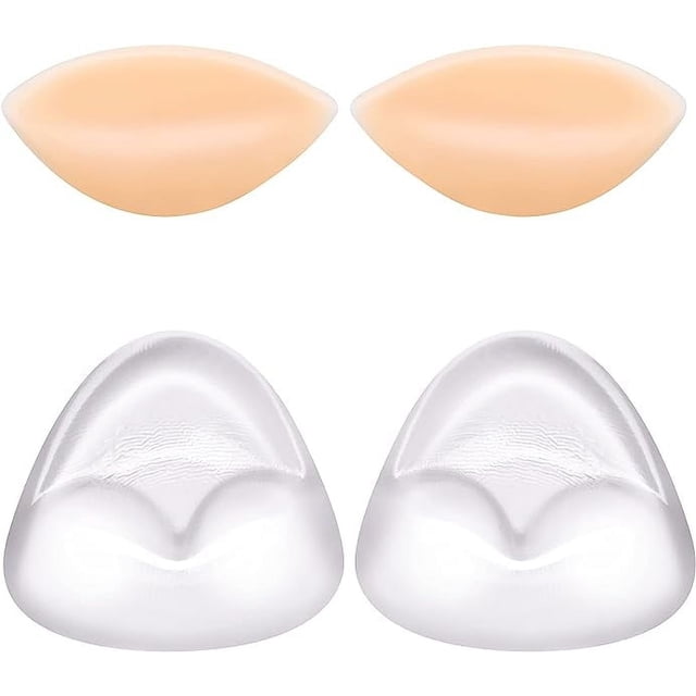 Almohadillas de sujetador ZHAOCHENG de silicona push-up para trajes de baño y deportes