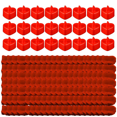 thumbnail image 3 of Juego de 24 velas LED románticas sin llama para la noche romántica de San Valentín con 2000 pétalos de rosa artificiales, B, 3 of 8