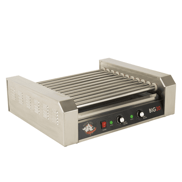 RollerDog Big 30 Stainless Steel Hotdog Roller with Drip Tray