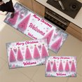 thumbnail image 4 of YIMEIS Merry Christmas Welcome Fall Kitchen Mats Set of 3,Xmas Winter Seasonal Farmhouse Home Seasonal Decorations Rugs for Floor - 16''*24'' and 20''*30'' and 17''*47'' in, 4 of 10