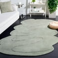 thumbnail image 2 of SAFAVIEH Novelty Amy Abstract Area Rug, Green, 5' x 8' Scalloped, 2 of 8