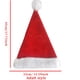 thumbnail image 3 of Ilumina el gorro de Papá Noel con 20 luces LED intermitentes - 3 modos, gorro de Navidad de tela roja para adultos y adolescentes, suministros para fiestas navideñas, 3 of 7