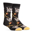 thumbnail image 3 of Crazy Socks – Liquid Death Battle Axes Graphic – Unisex Crew Socks Large – Officially Licensed, 3 of 6