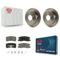 thumbnail image 1 of CMX Rear Disc Brake Rotors and Ceramic Pads Kit for Car Mitsubishi Lancer Outlander K8C-102015, 1 of 11