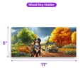 thumbnail image 5 of Goodbye Summer Bernese Mountain Dog Hello Fall Time for School Wood Key Holder Berner Lover Gifts Wall-mounted Key Rack Home Decor - 02014, 5 of 5