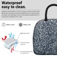 thumbnail image 3 of Insulated Lunch Bag for Women, Floral Print Oxford Fabric Lunch Box, Leakproof Thermal Cooler Tote for Work, School & Picnic, Camo, Camouflage Print, 3 of 5
