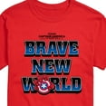 thumbnail image 3 of Marvel Captain America: Brave New World - Logo - Men's Short Sleeve Graphic T-Shirt, 3 of 5
