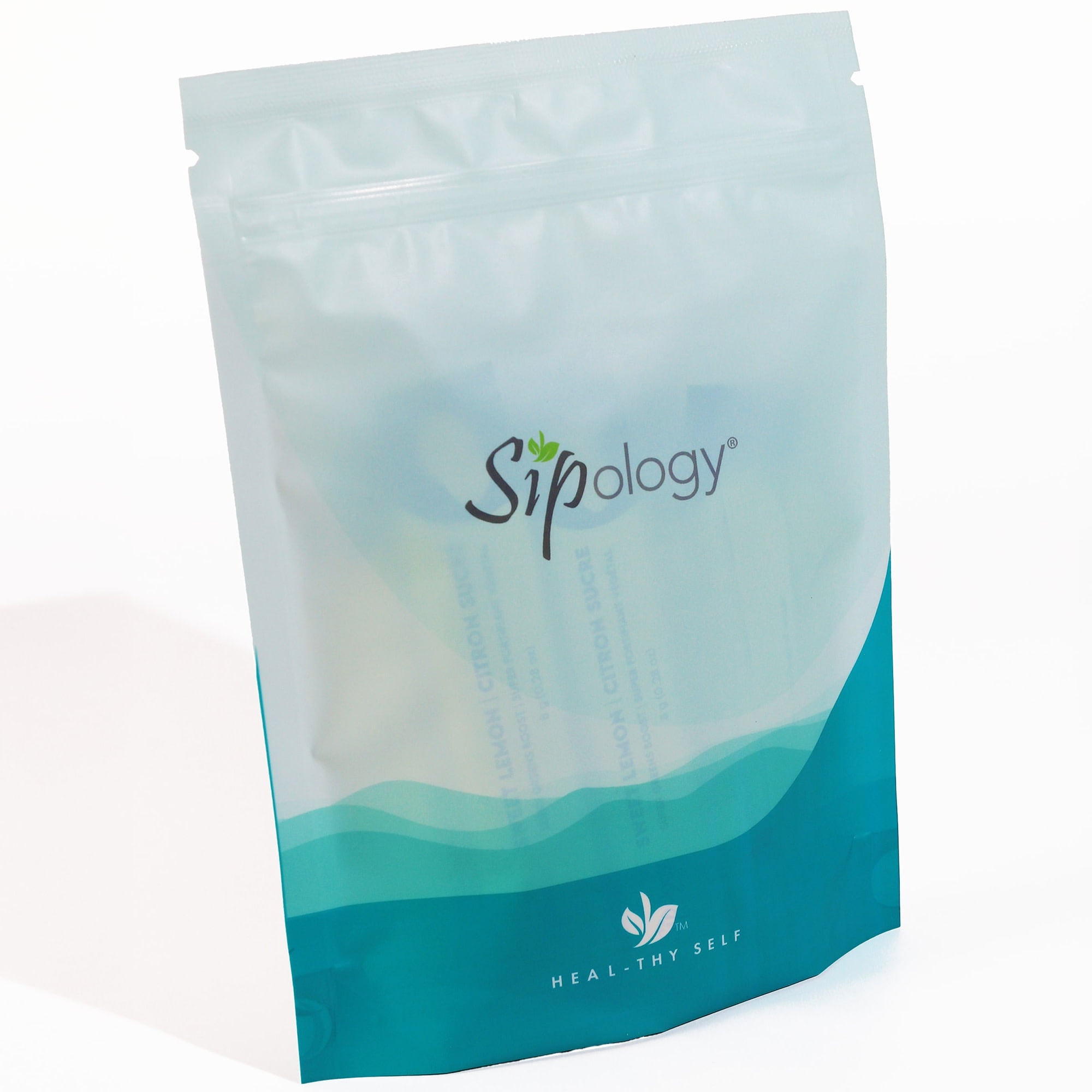 Sipology: Super Greens Boost - Sweet Lemon - 10 Stick Pack, Superfoods-Vitamins-Minerals-Nutrients, Mix Powder w/ Water-Smoothies-Protein Shakes