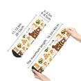 thumbnail image 4 of Pofeuu Cute Bee Honey Jar Hive Bear Print 30cm Socks, Adult Running Hiking Socks for Youth and Adult, 4 of 7