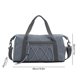 thumbnail image 3 of Bolsa de viaje con compartimento para zapatos, gran capacidad, resistente al agua, para gimnasio, para hombres y mujeres, multiusos, con separación para ropa húmeda y seca., 3 of 7
