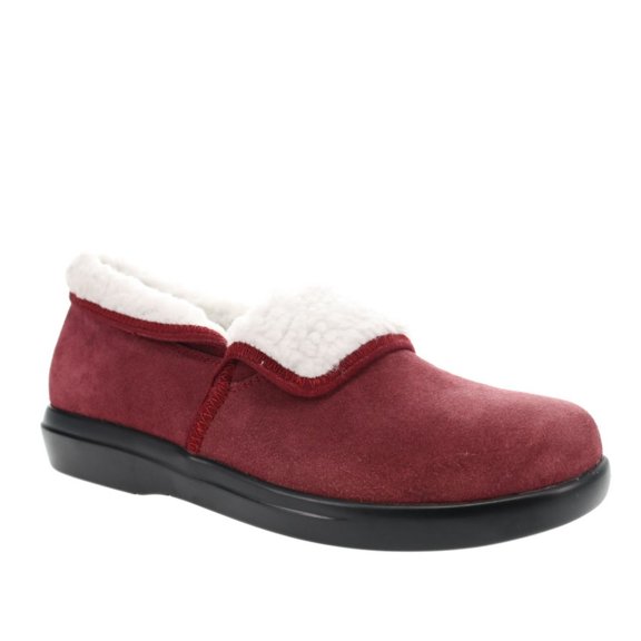 Propet Women's Colbie Slipper Wine Red Suede - WXX004SWNR Wine Red