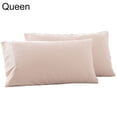 thumbnail image 2 of Dengjunhu 2Pcs 2 Pack Solid Color King Queen Pillowcases, Super Soft and Cozy Luxury Fuzzy Matted Pillow Cases, 20x30/20x40 Inches 12 Colors, 2 of 8