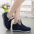 thumbnail image 1 of Botas de Montaña Mujer Hombre Felpa Antideslizantes Invierno Forrado Pelo Nieve ( 41) Azul Likrtyny Tenis De Mujer Tenis De Hombre, 1 of 7