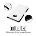 thumbnail image 3 of Head Case Designs NFL Denver Broncos Logo Distressed Look Leather Book Wallet Case Cover For Motorola Moto G Stylus 5G (2024), 3 of 6