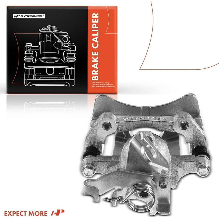 A-Premium Disc Brake Caliper Assembly With Bracket Compatible With Select Ford Models - For Mustang 2005 2006 2007 2008 2009 2010 2010 - Front Left Driver Side, Calipers - Canada