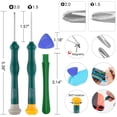 thumbnail image 3 of Joycon Joystick Replacement, Switch Joysticks Left/Right Analog Thumb Sticks for Switch Joycon/Switch Lite/Switch OLED, Joycon Repair Kit with Thumbstick Caps & Drift Fix Tools, 3 of 5