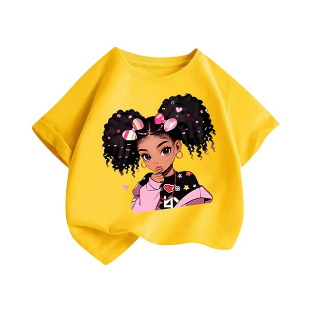 T-Shirt Graphique à Manches Courtes pour Garçons, Mélange de Coton Doux, Col Rond, Imprimé à la Mode, pour Enfants de 3 à 14 Ans, Tenue d'Été Décontractée