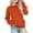Orange, variant on Ruyang Girls Pullover Sweatshirts Long Sleeve Oversized Hoodie with Pocket Kids Boys Plain Crewneck Casual Sweatshirt