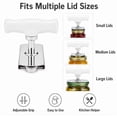 thumbnail image 7 of Adjustable Stainless Steel Jar Opener, Manual Lid and Bottle Cap Remover Tool for Kitchen Use, TIKA, 7 of 7