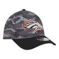 thumbnail image 3 of Men's New Era  Black Denver Broncos Camo A-Frame 39THIRTY Flex Hat, 3 of 5