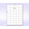 thumbnail image 3 of Laser / Ink Jet White Labels 1-1/2" x 1" - 50 Per Page  2,500 Labels, 3 of 6