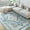 Blue -002, variant on Ultrug Vintage Floral Print Rugs Soft Boho Carpet Retro Distressed Area Rug for Living Room Bedroom Home Decor,8'x10',Brown